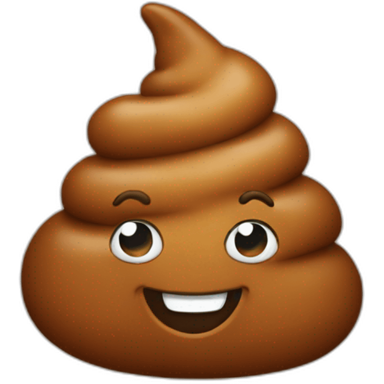 Happy poop emoji