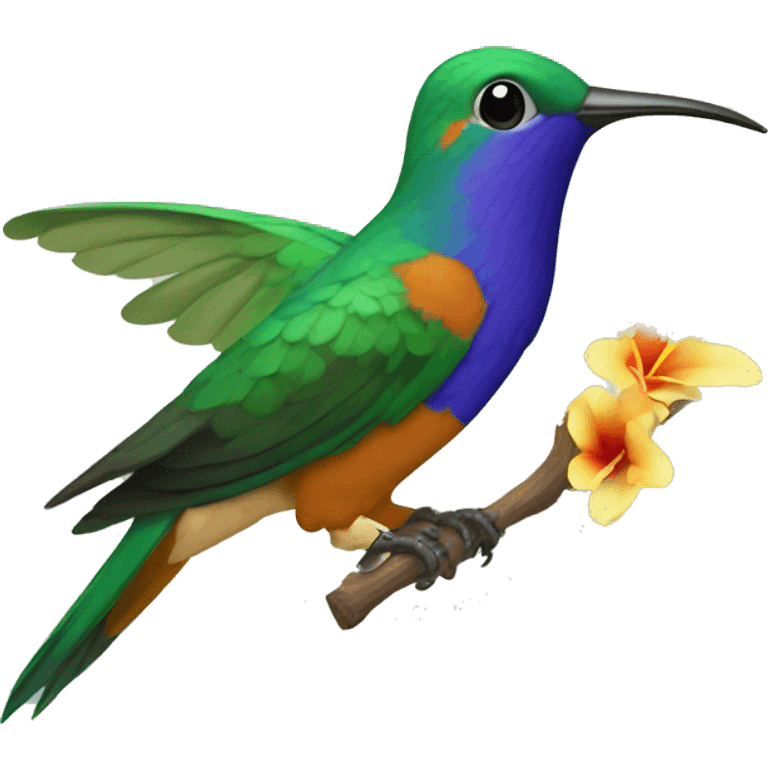 Colibrí emoji