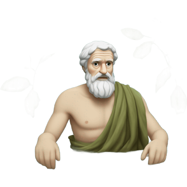 Aristotle swimming  emoji