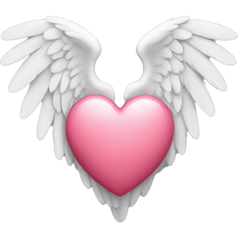 heart with angel wings emoji