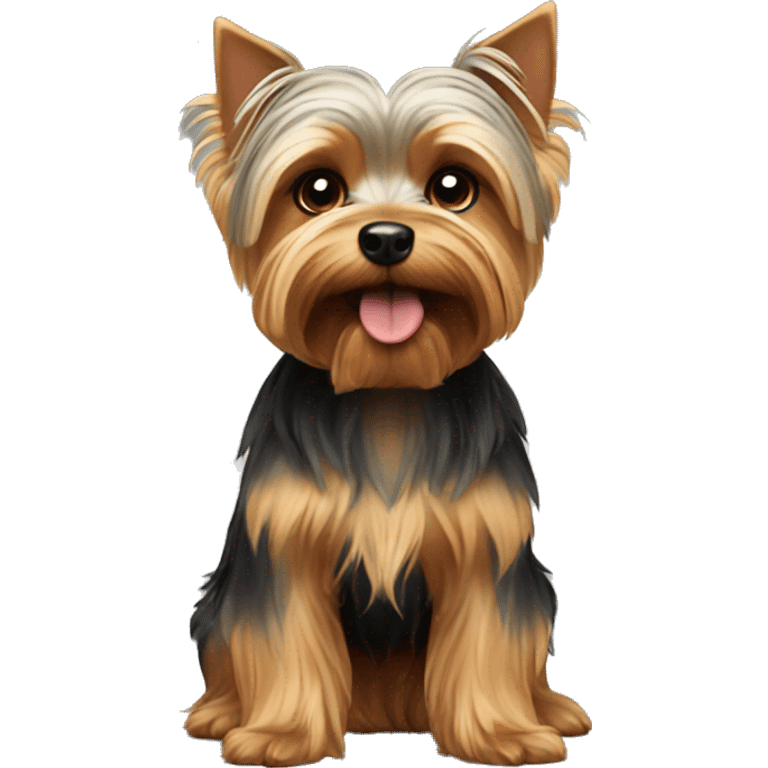 Yorkshire terrier emoji