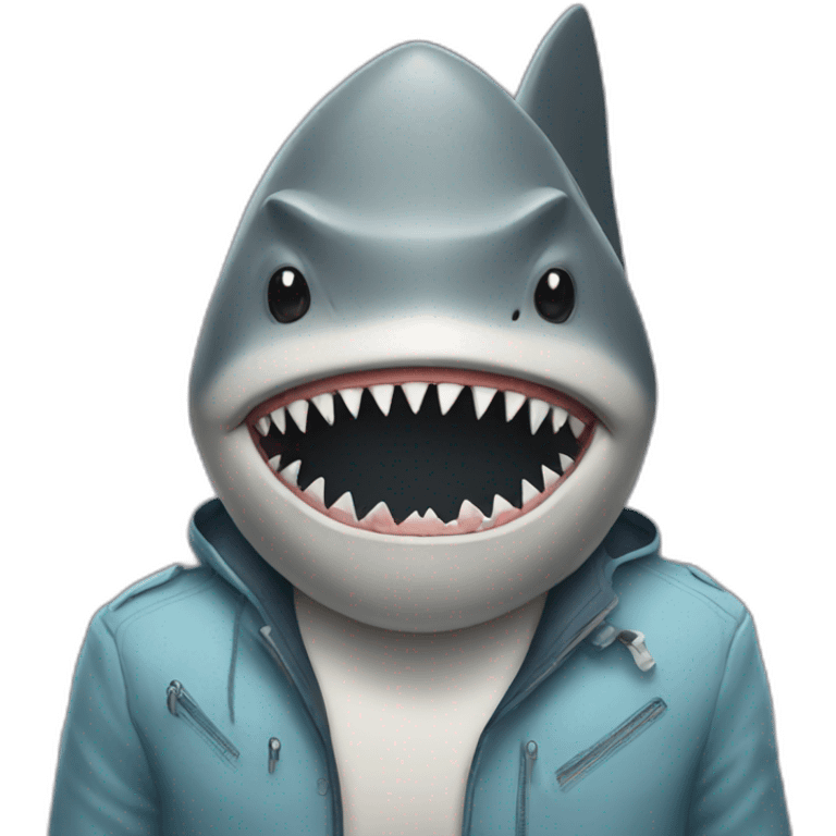 shark man emoji