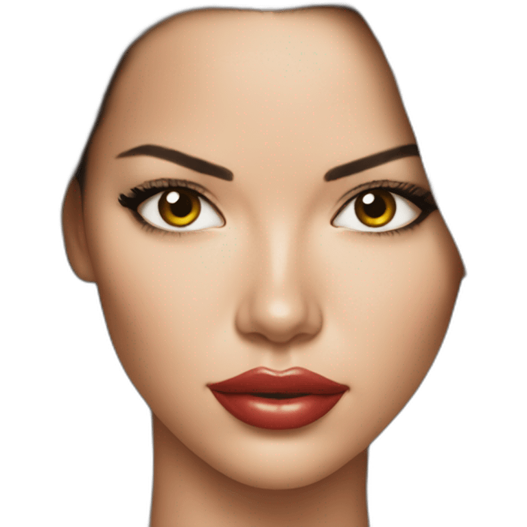 Adriana lima  emoji