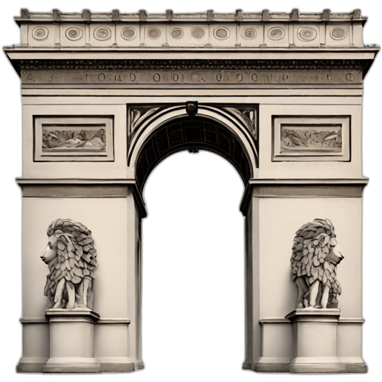 Arc de triomphe emoji