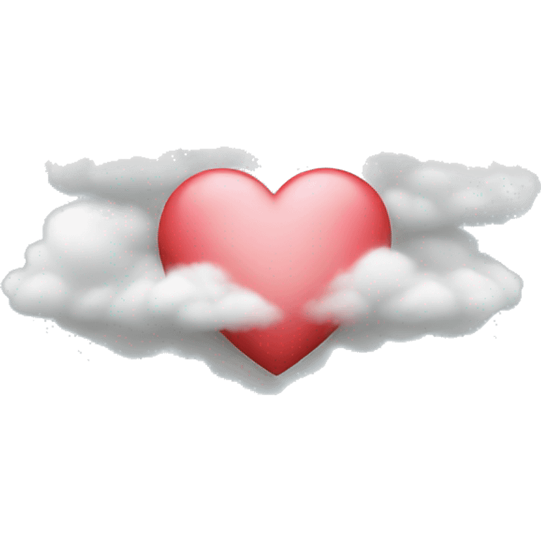 heart with cloud emoji