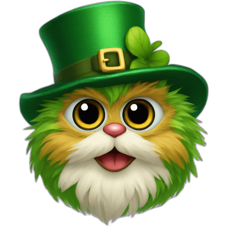 furby-leprechaun emoji