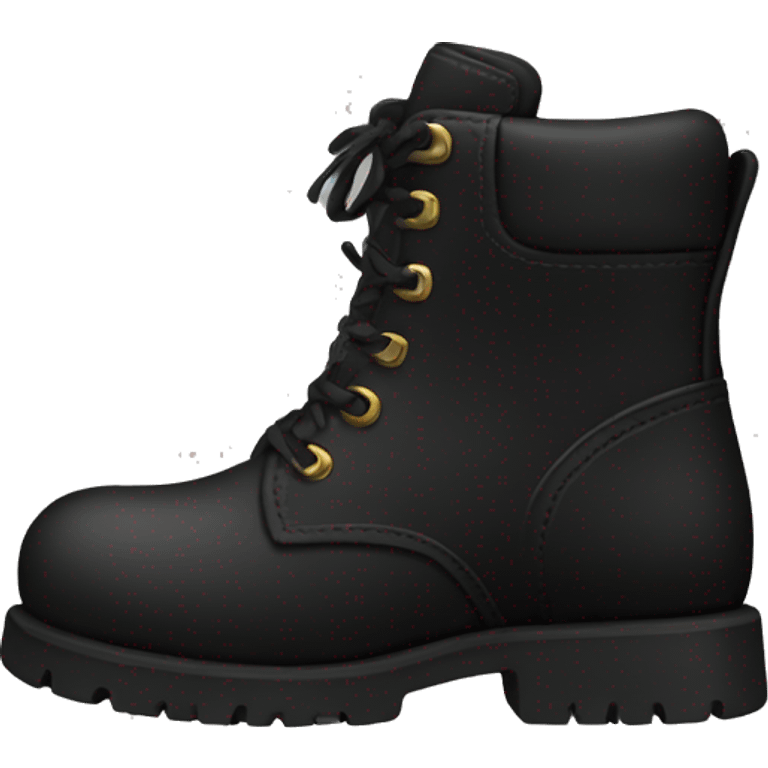 Black boots emoji