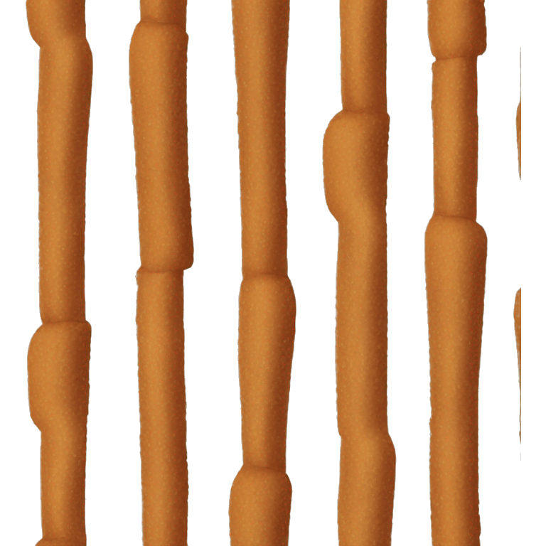 Chocolate dipped churro  emoji