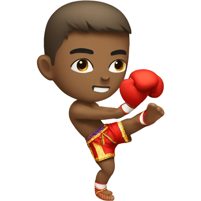 Muay thai emoji