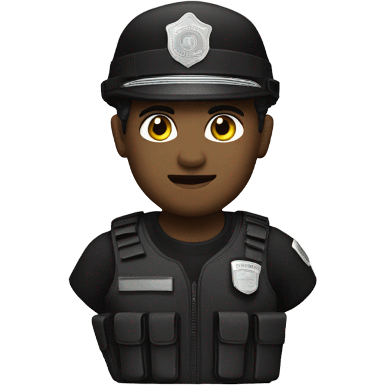 SWAT cop emoji