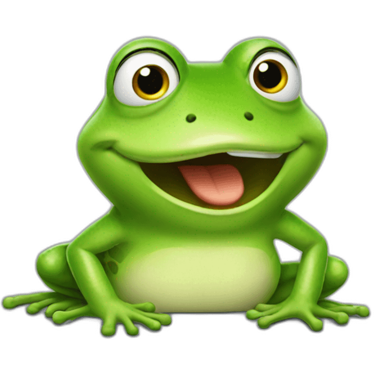 pep the frog surprised emoji