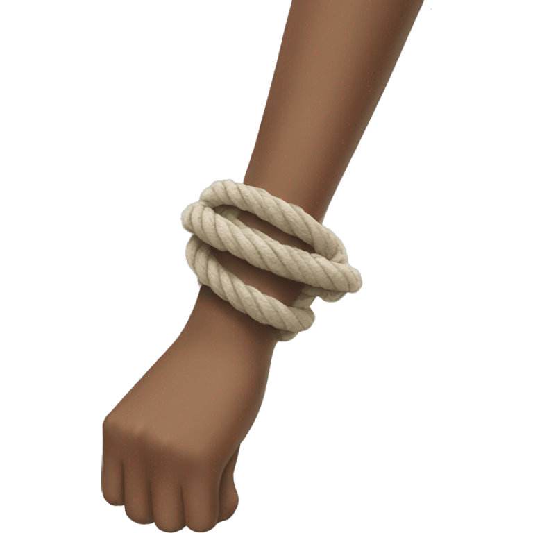 hands holding a rope emoji