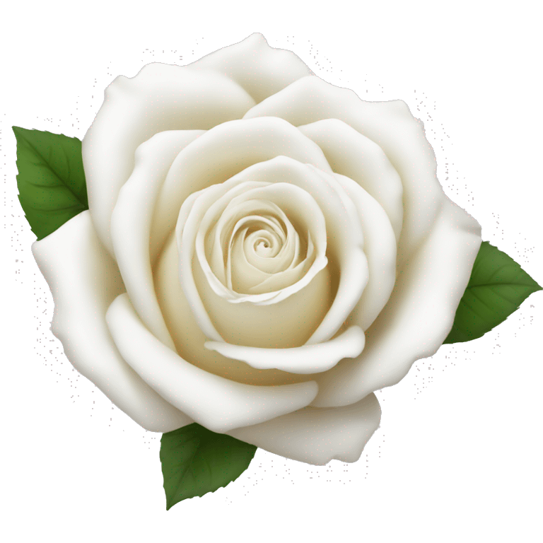 White rose emoji