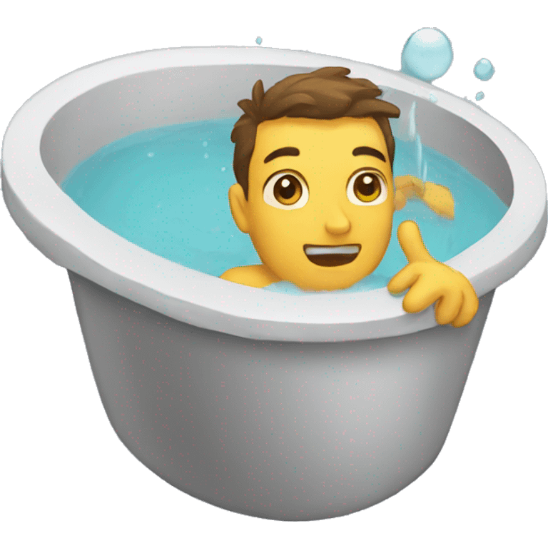 soaking emoji