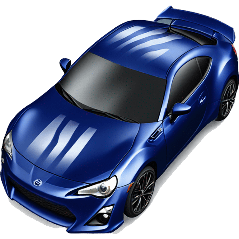   Giant dark blue rc car Scion FR-S  emoji