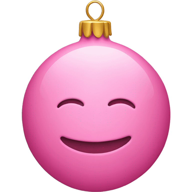 Pink ornament  emoji