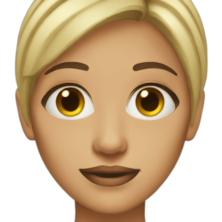 female consultant undereye bags emoji