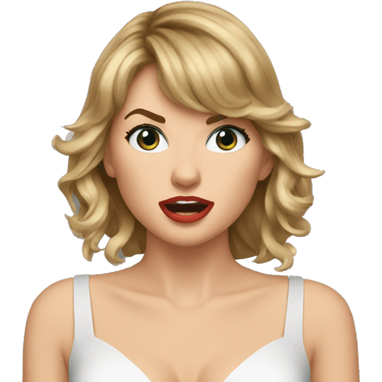 Taylor Swift Shocked emoji