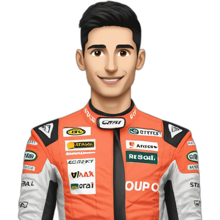 Esteban Ocon emoji