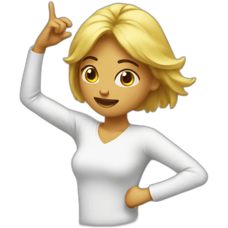 dab-femme emoji