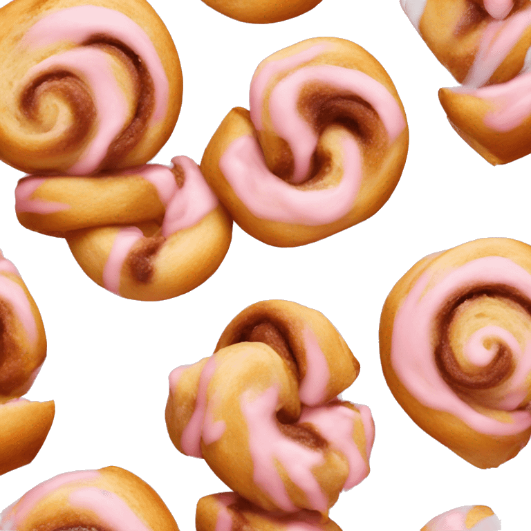 Cinnabon pink emoji