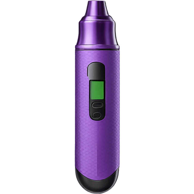 Purple vape emoji