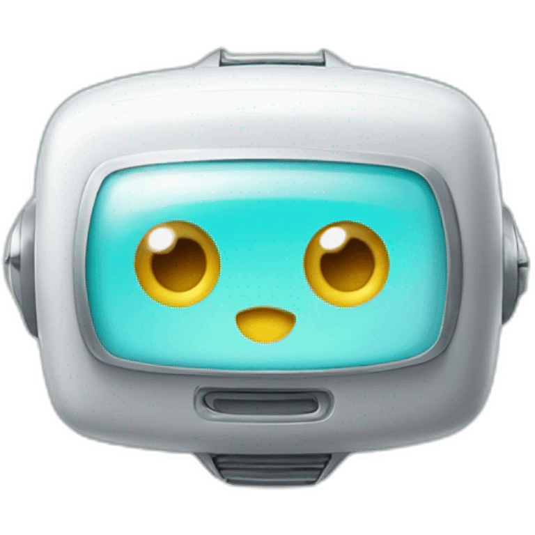 dumb robot in pampers emoji