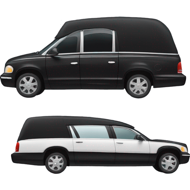 Hearse emoji