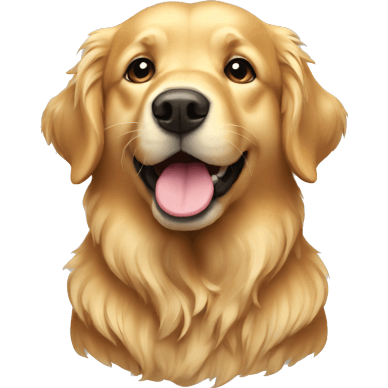 Golden retriever water  emoji