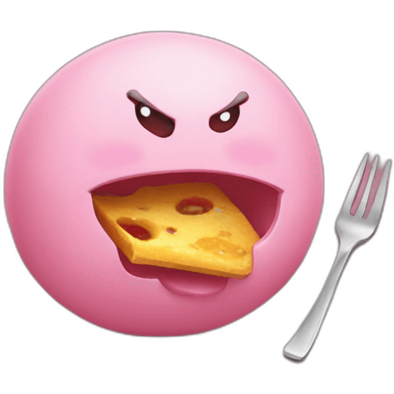 Hungry kirby emoji