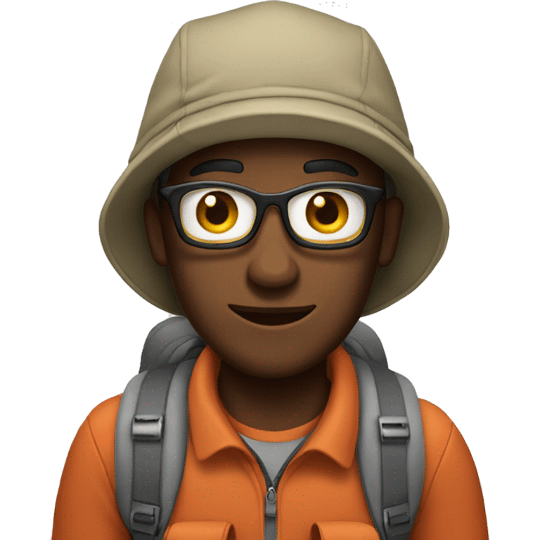 backpacker emoji