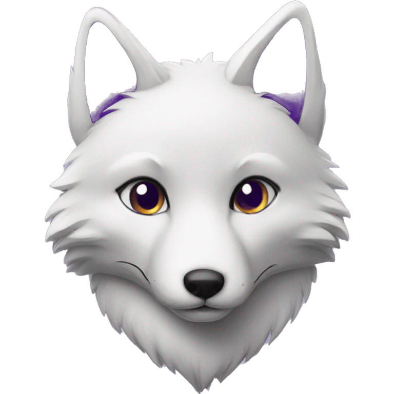 purple fox emoji