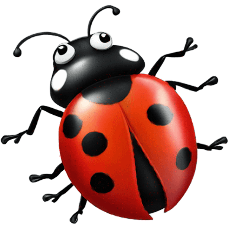 Ladybug dancing  emoji