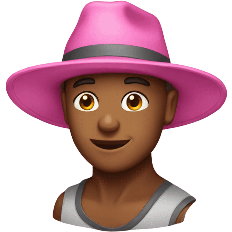 pink hat emoji