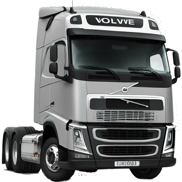 photorealistic Volvo Truck emoji