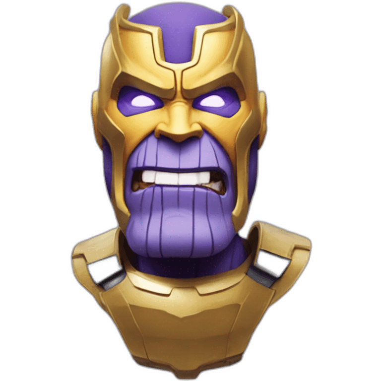 Thanos qui mange des pates emoji