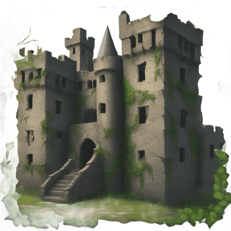 Haunted castle emoji