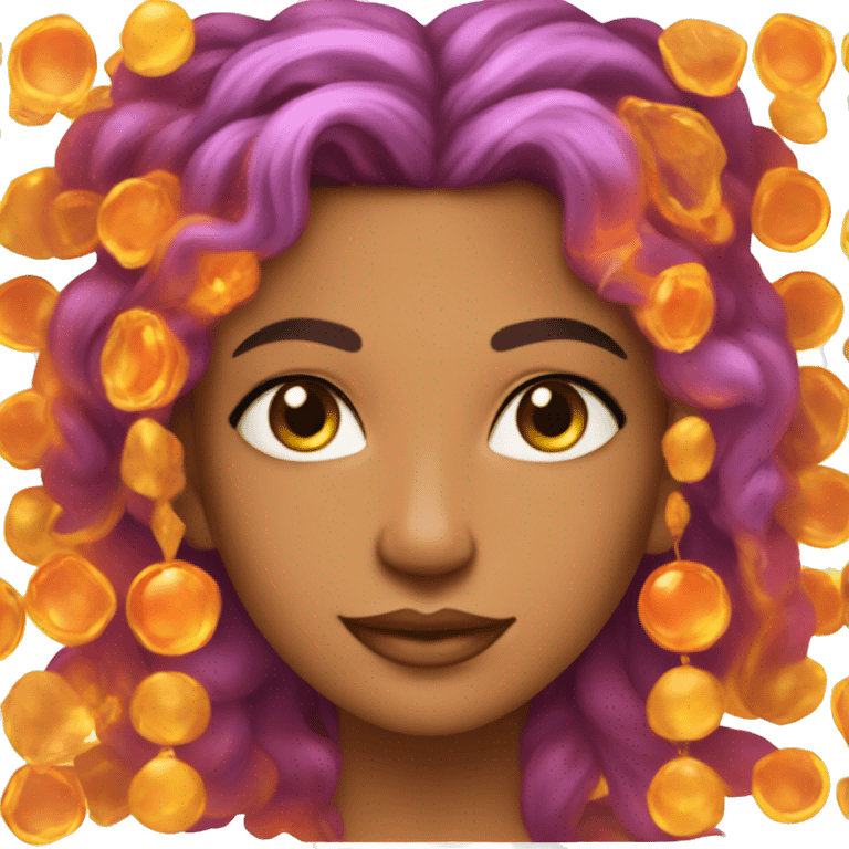 7 chakra goddess tan skin emoji