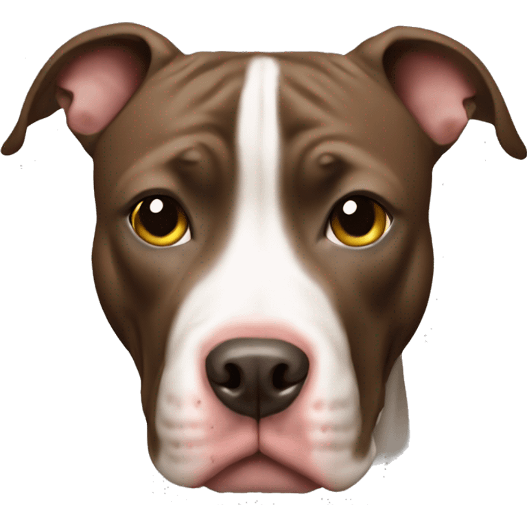 Pit bull dog emoji