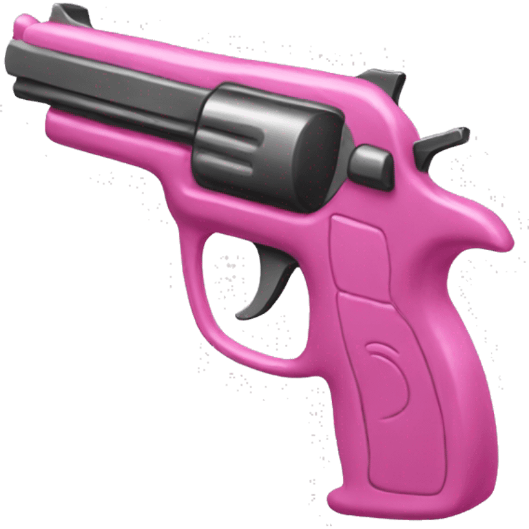 pink gun emoji