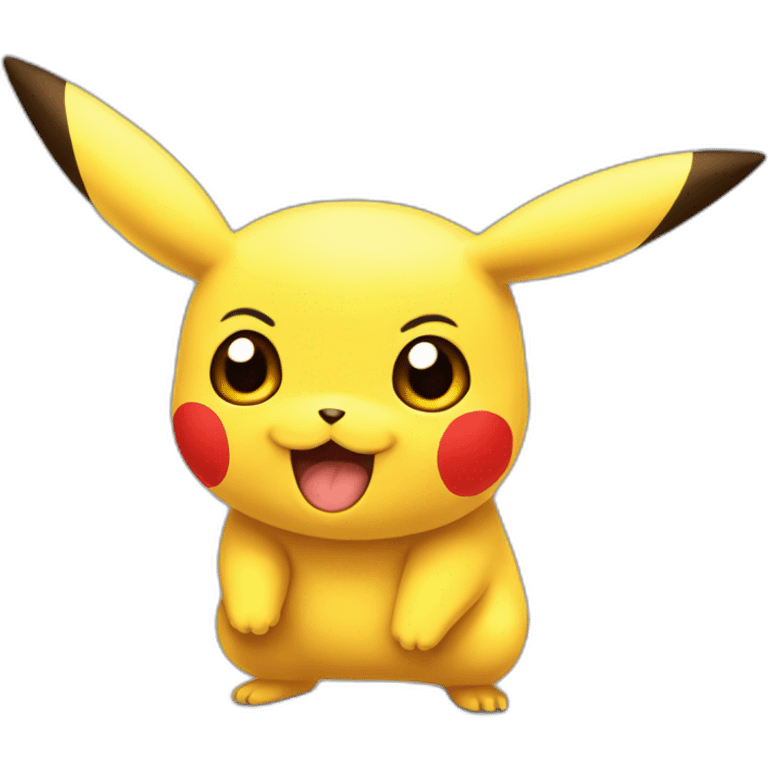 generates picachu love emoji