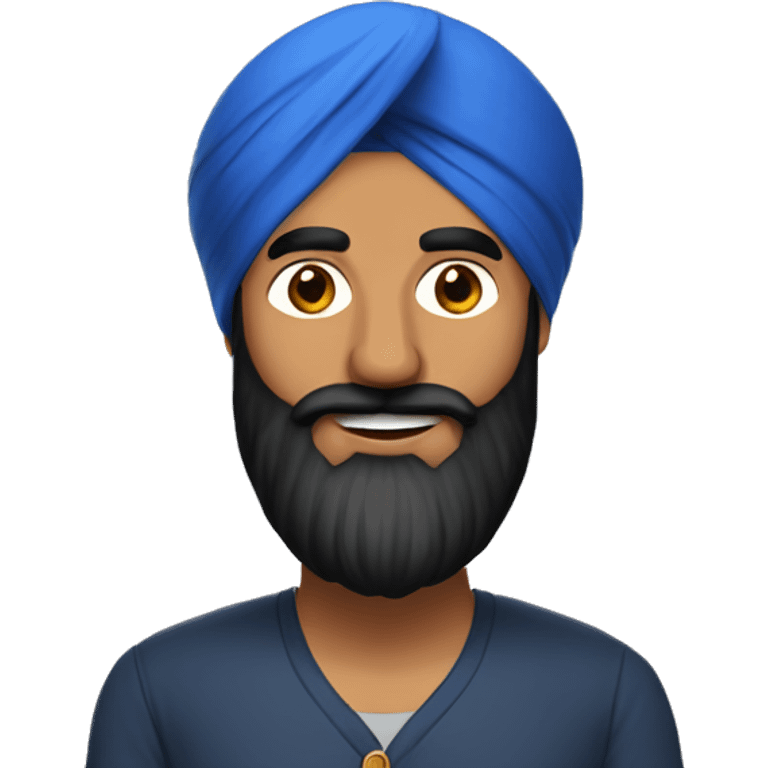 a Sikh man who is a cybersecurity/IT enthusiast  emoji