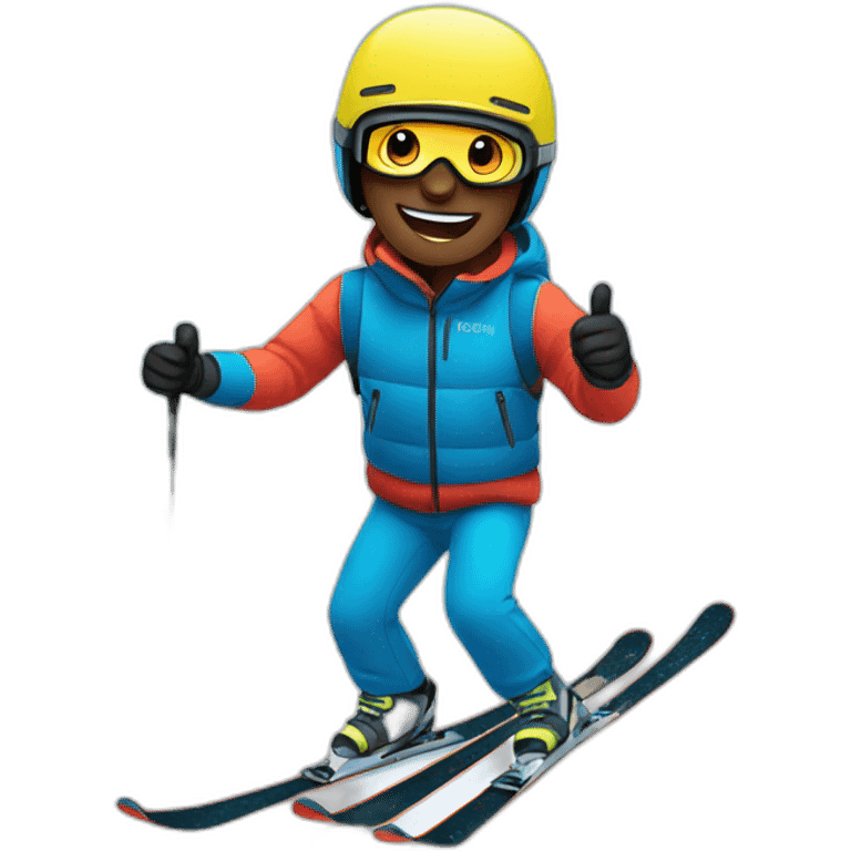 skiing emoji