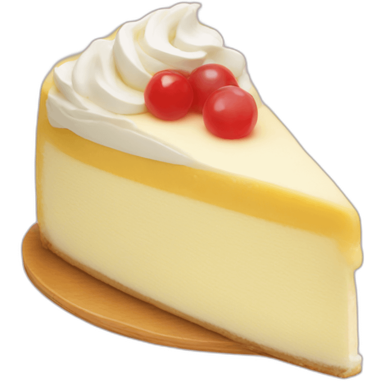 Japanese cheesecake emoji