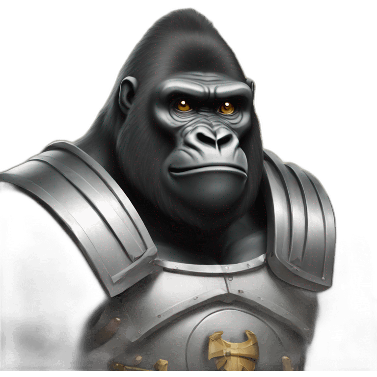 Crusader Christian Big Gorilla emoji