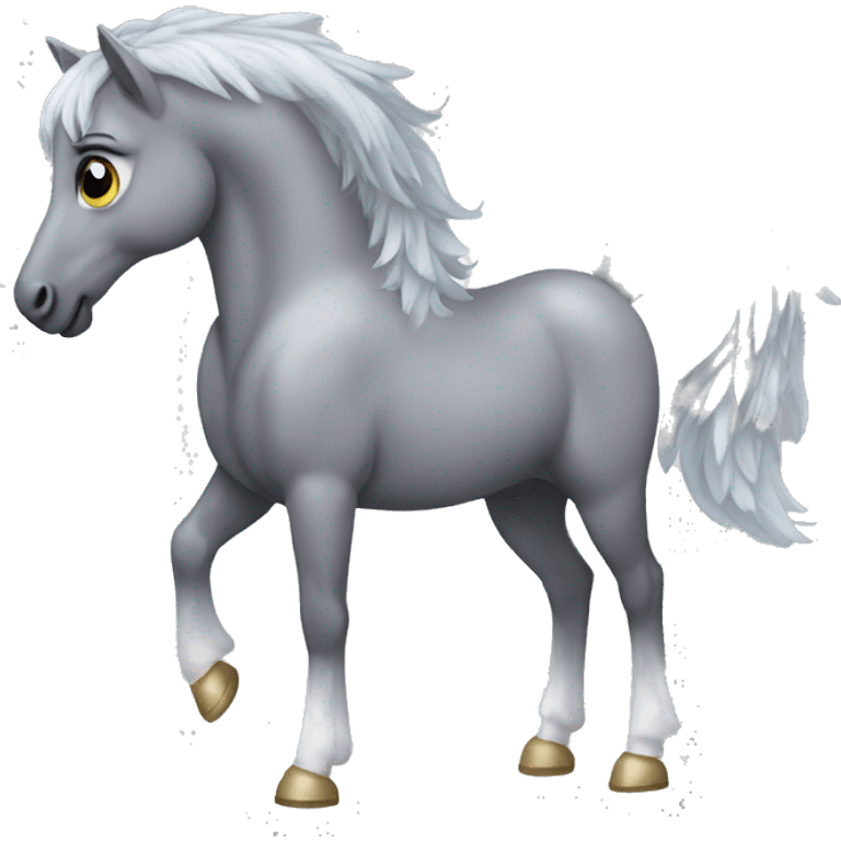 dapple gray pegasus emoji