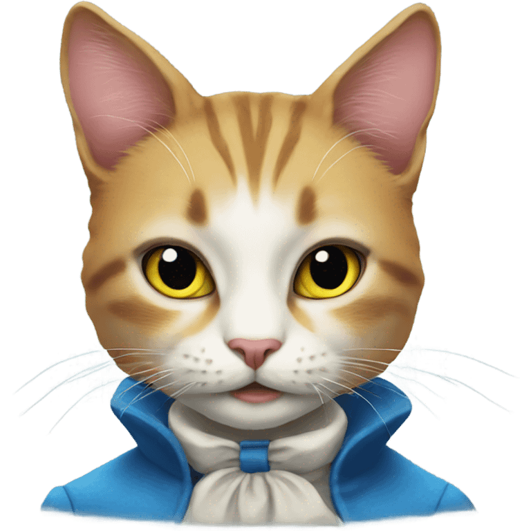 Alice In Wonderland cat emoji