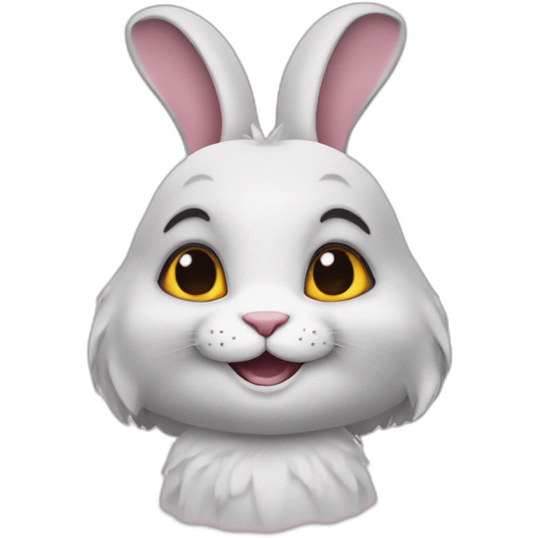 Alice in wonderland rabbit emoji