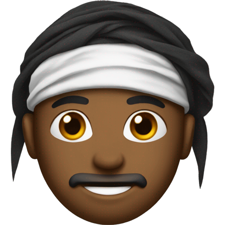 basketball player with bandana emoji