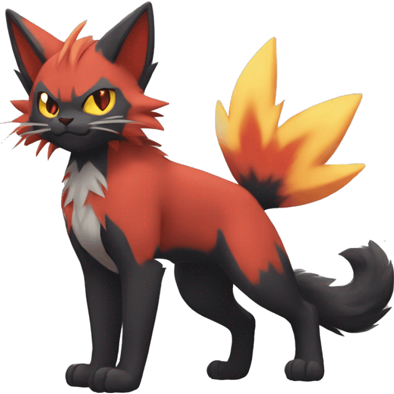 Torracat-Zoroark-Litten-Zoruabat-cat full body emoji